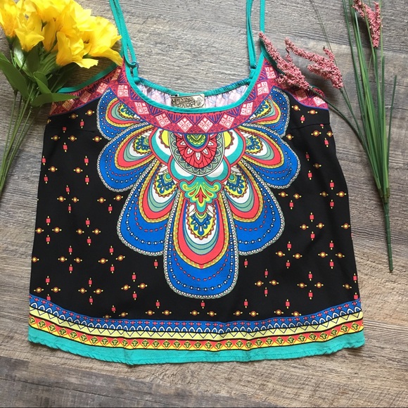 Flying Tomato Tops - Flying Tomato Boho Style Crop Top Flying Tomato Tops - Flying Tomato Boho Style Crop Top